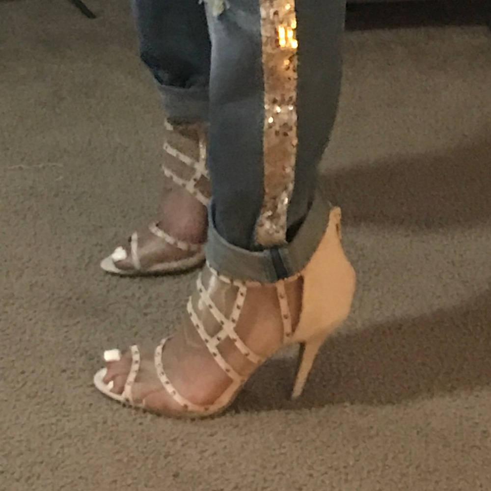 Ankle strap heels